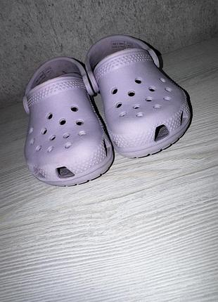 Сабо crocs, кроксы crocs на девочку, crocs c7 5
