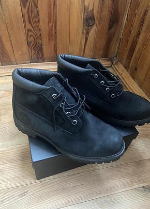 Черевики чоловічі timberland chukka чорні утеплені primaloft 200 г, розмір eu 44