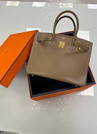 Сумка для жінок hermes birkin 30, ручная работа box