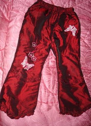 Зимові штани на флісі на 4-6 років