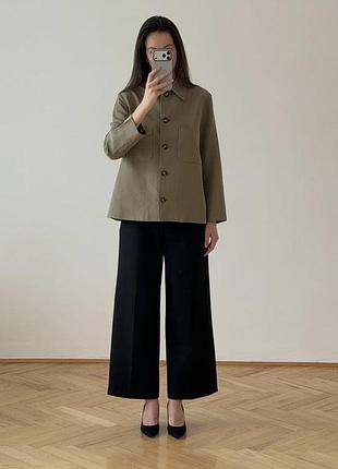 Стильний піджак-сорочка massimo dutti 2