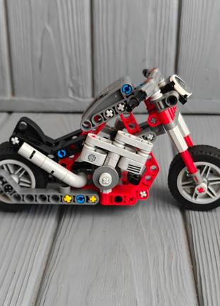 Лего конструктор lego technic 42132 мотоцикл чопер chopper adventure bike