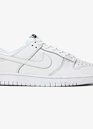 Nike dunk low "full white"👕