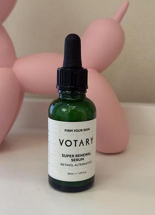 Антивікова сироватка для обличчя votary super renewal serum