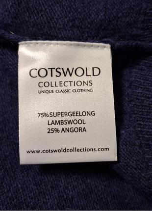 Шерстяной джемпер-свитер  cotswold collection, шерсть ягнёнка+ангора 7