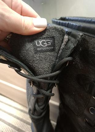 Демисезонные высокие сапоги ugg. 4