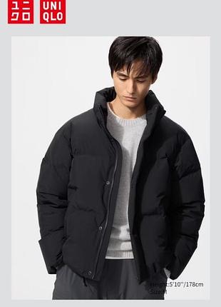 Зимний бесшовный пуховик seamless uniqlo