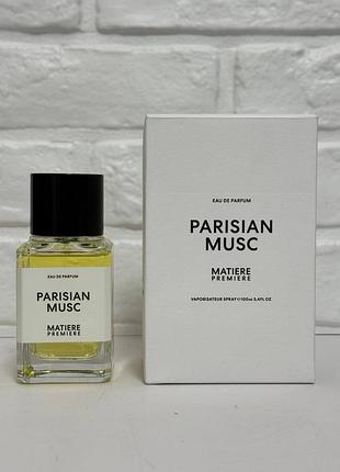 Matière première parisian musc eau de parfum 100 мл