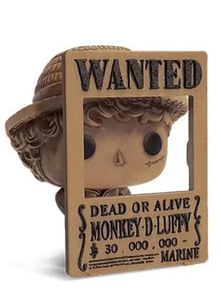 Монкі д. луффі "wanted" vs329 kinder joy one piece 1 шт.