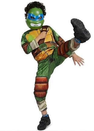 Детский карнавальный маскарадный костюм черепашка ниндзя teenage mutant ninja turtles tmnt halloween хэллоуин новогодний tu 3-4 года
