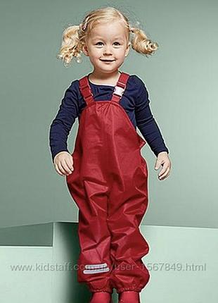 Полукомбинезон детский дождевик happy kids tchibo