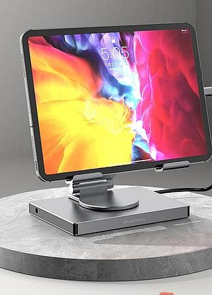 Док станція підставка blueendless st706a 7 в 1 usb type-c концентратор для планшета прро 7 портів 2