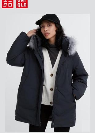Пуховик hybrid down uniqlo
