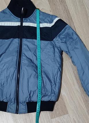 Бомбер куртка benetton двостороння 7