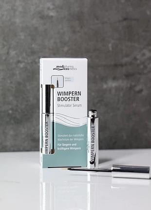 Засоби для росту вій medipharma cosmetics wimpern booster сироватка для росту та зміцнення вій, 2,7 мл