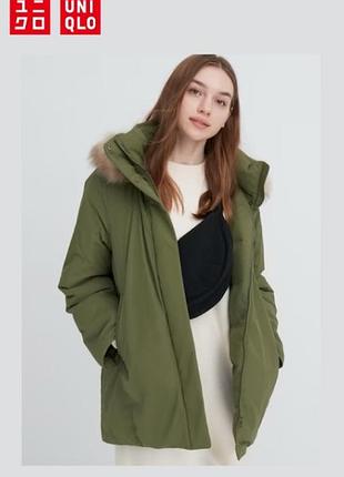 Пуховик hybrid down uniqlo