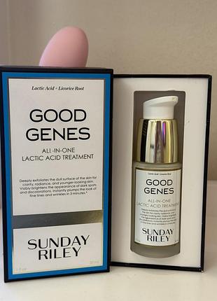 Сироватка з молочною кислотою sunday riley good genes lactic acid treatment