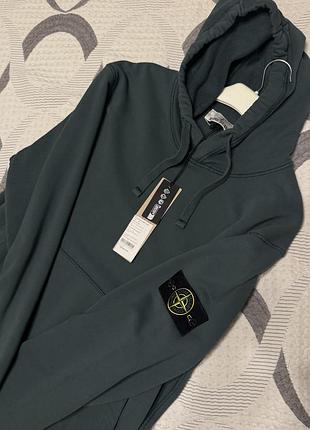Худі stone island зелене xl нове