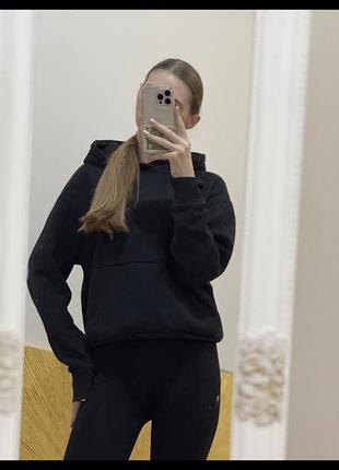 Худі жіноче чорне розмір s 2