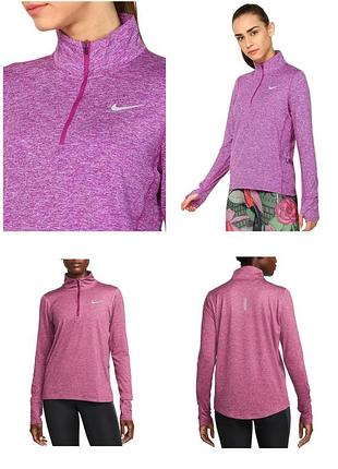 Nike element 1/2-zip running top кофта лонгслив 2