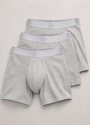 Труси-боксери gap boxer briefs grey / боксеры гап серые | оригінал | s