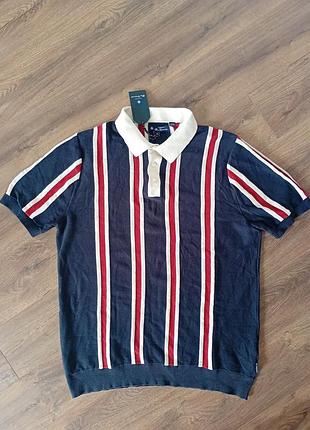 Брендовая футболка поло ben sherman.