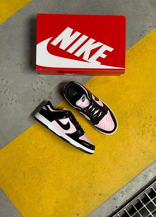 Nike dunk low pink/black patent 6