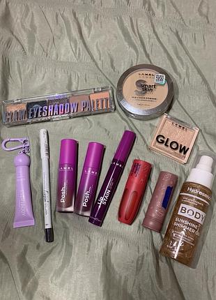 Декоративна косметика lamel, glambee, everybody london, hydrasence
