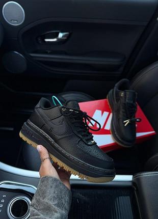 Чоловічі кросівки air force 1 luxe black gum🖤