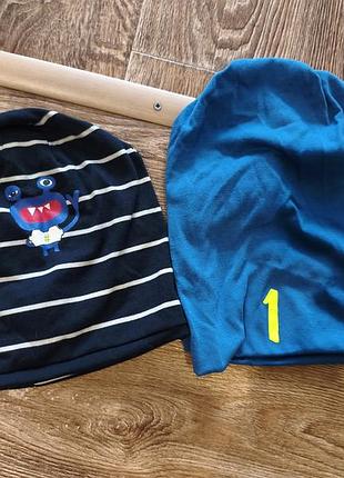 Тонкие шапки р 7-12 лет 3