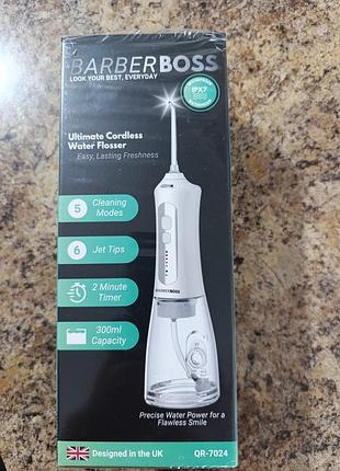 Іригатор barberboss water flosser електричний для зубів gr-7024