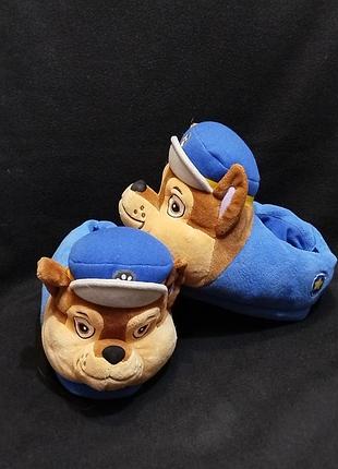 3d тапочки-игрушки щенячий патруль гонщик 27-28р 8436