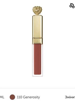 Dolce & gabbana everkiss liquid lip тон 110