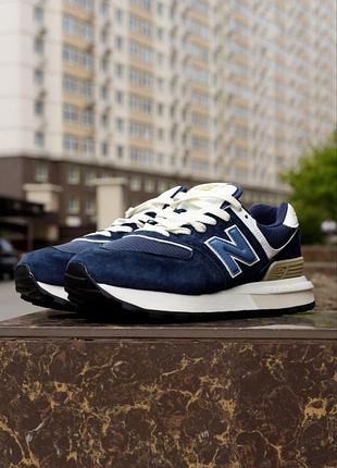 Кросівки new balance 574 legacy blue beige | 41–45