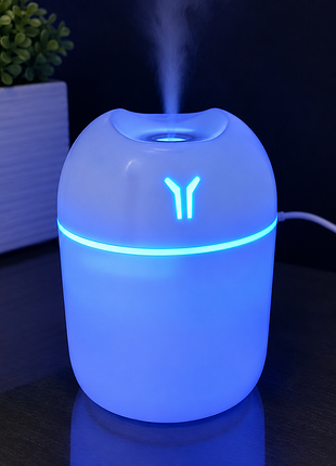 Зволожувач повітря міні портативний з led підсвіткою