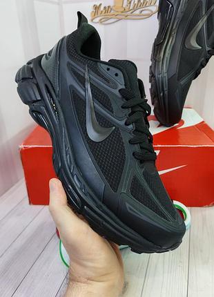 Кроссовки nike halo mix (41-46), термо -21°water proof, чёрные