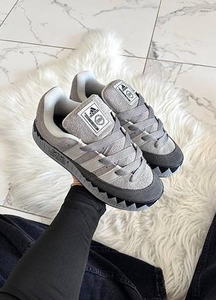 Кросівки adidas adimatic x neighborhood grey white🩶