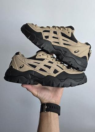 Кросівки asics gel-pickax black beige | 37–41