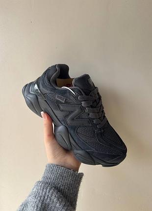 Жіночі кросівки new balance 9060 navy gray goretex termo🩶