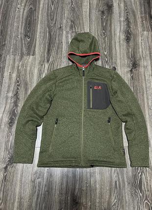 Флісова кофта фліска jack wolfskin 2