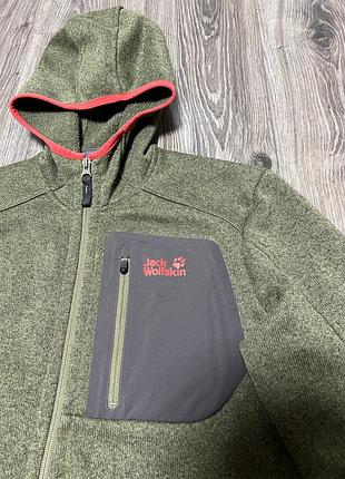 Флісова кофта фліска jack wolfskin 3