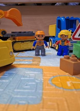 Конструктор lego duplo будівельна техніка