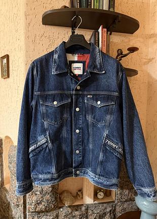 Джинсова куртка tommy hilfiger оверсайз унісекс оригінал