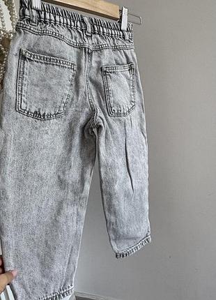 Джинси zara сірі 8