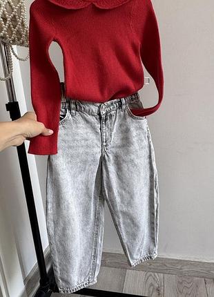 Джинси zara сірі 10