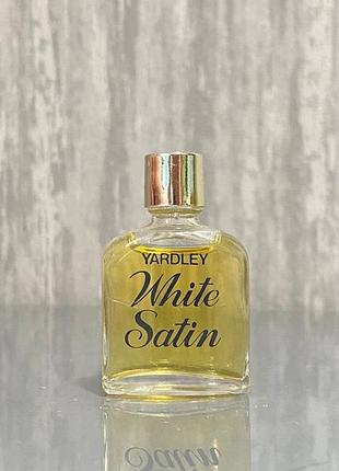 Yardley white satin vintage miniature 5 мл