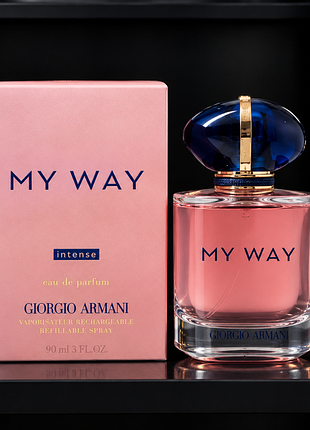 Женский парфюм giorgio armani my way intense (май вей интенс) 90 мл