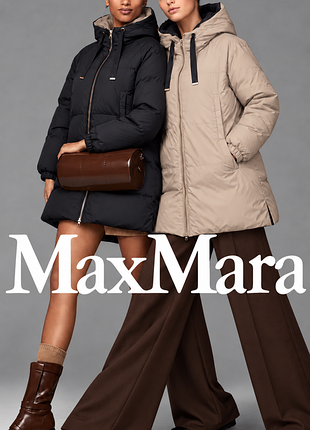 Max mara італійський двосторонній пуховик