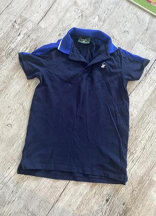 Поло чоловіче beverly hills polo club синє