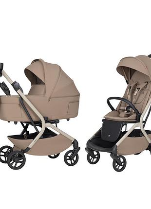 Коляска універсальна carrello magia 2.0 crl-6655 (2in1) spice beige 2026